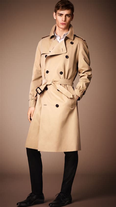 Burberry trench men's